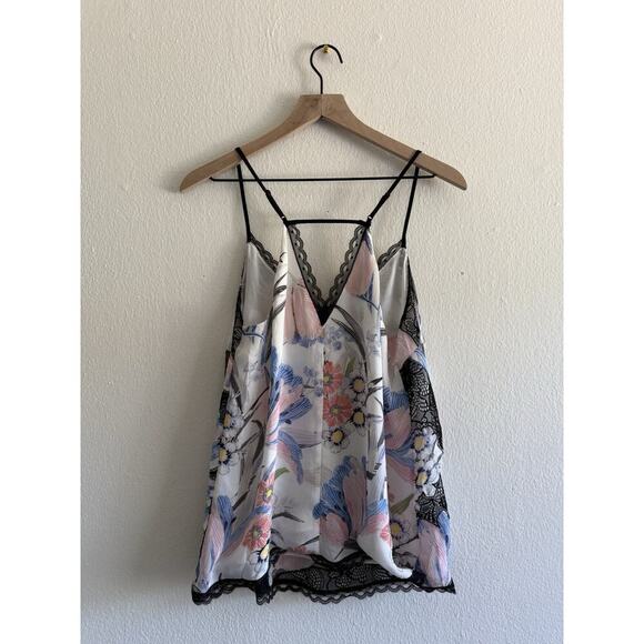 Reiss Cali Floral Printed Cami‎ Top Size US 8 / UK 12 - Picture 5 of 12